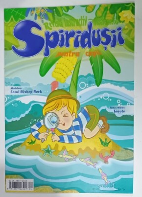 SPIRIDUSII PENTRU COPII , REVISTA INSTRUCTIV - DISTRACTIVA , TEMA EDITIEI : INSULE , 2021 foto