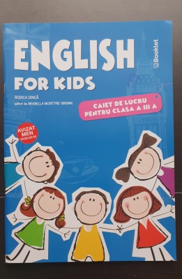 English for Kids. Caiet de lucru pentru clasa a III-a - Rodica Dincă foto