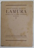 LAMURA , REVISTA DE CULTURA GENERALA , NUMARUL 7 , ANUL , PATRU , APRILIE 1923