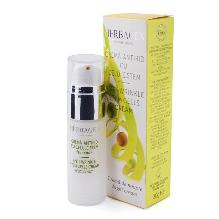 CREMA ANTIRID DE NOAPTE CU CELULE STEM 30GR