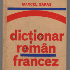 C9190 DICTIONAR ROMAN - FRANCEZ - MARCEL SARAS