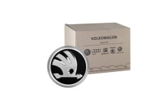 Emblema grila radiator Skoda Fabia, 12.2014-09.2018; Octavia Iii (5e), 01.2013-09.2020; Rapid (Nh), 10.2012-; Superb (3t), 06.2013-2024; Yeti (5l), 0