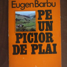Eugen Barbu - Pe un picior de plai