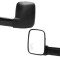 Oglinda exterioara Ford Transit (Ve6/ Ve64) 1985-1995, Dreapta ,Model LUNG, fara spoiler, Crom, manuala, Fara incalzire, carcasa neagra, Convex, Best