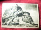 Ilustrata RPR Libraria Noastra - Muntii Bucegi - Varful Omul