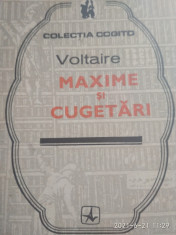 Voltaire- Maxime si cugetari foto