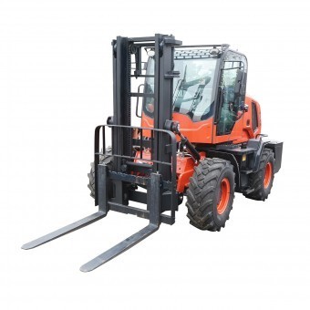 Motostivuitor 3.5T 4x4 OFF ROAD, motor diesel 57CP (42KW), inaltime ridicare 3m, roti 23.5/70-16 foto