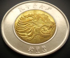 Moneda exotica bimetal 1 BIRR - ETIOPIA, anul 2016 * cod 5109