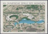 Germania 1972 - Jocurile Olimpice - Munchen, Colita, MNH