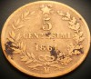 Moneda istorica 5 CENTESIMI - ITALIA, anul 1861 MILANO * cod 3879, Europa