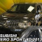 Paravanturi Geam Auto Mitsubishi Pajero Sport, 2013- ( Marca Heko - set FATA + SPATE )