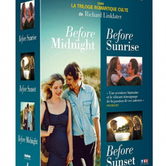 Filme Romantice Before Sunset / Sunrise / Midnight Complete Collection Originale