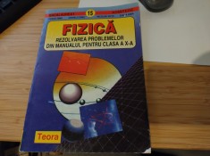 Fizică. Rezolvarea problemelor din manualul pentru clasa X-a. Dima, Nuțu. 1996 foto