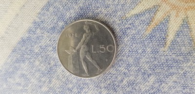 50 lire 1978 - ITALIA foto