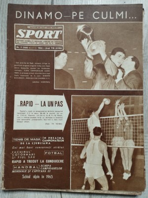 Revista SPORT nr. 7 (150) - Martie 1965 foto