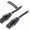 Patch cord rețea U/UTP Cat6 negru 20m