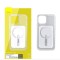 HUSA SMARTPHONE Baseus Magnetic, ptr Iphone 13 Pro, TPU, suporta incarcare magnetica,contine suport de tel tip bracket cu pliere 90 grade si rotire 36