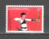 Luxemburg.1972 C.E. de tir cu arcul ML.69, Nestampilat