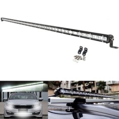 42 LED Slim BAR 112cm 126W FLOOD Lumini Proiector Lampa de lucru Far 10-30v Auto SUV Off Road