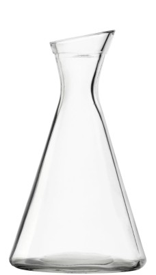 Wasserkaraffe, Glaskaraffe, Weinkaraffe - Pisa, 1L, Elegant &amp;amp; Vielseitig | Wasser, Wein, Limonade &amp;amp; mehr foto