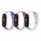 Cumpara ieftin Set 3 Curele pentru Xiaomi Mi Smart Band 6/Mi Band 6/Mi Band 5, Kwmobile, Multicolor, Silicon, 58183.02