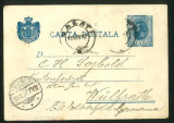 Carte poștală circulată 1897
