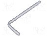 Cheie imbus, sferic, otel crom-vanadium, HEX 4mm, lungime 72mm, WIHA - 40405