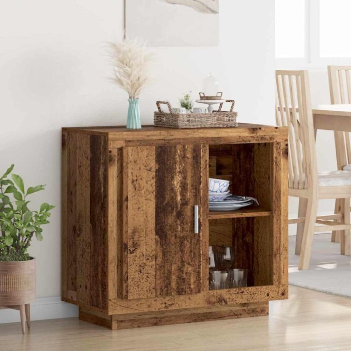 vidaXL Bufet Lemn vechi 40 x 80 x 75 cm Lemn compozit