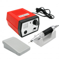 Pila / Freza Electrica Unghii Profesionala ZS-713, 65W, 35.000RPM, Red