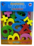 Set cifre si litere magnetice din burete, multicolor, pentru copii, toate literele din alfabet si semne matematice, ideal pentru 3 ani+