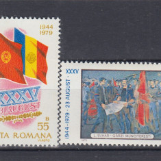 ROMANIA 1979 LP 985 A XXXV-A ANIVERSARE A ELIBERARII PATRIEI SERIE MNH