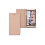 Husa pentru Coolpad Modena 2, Piele ecologica, Rose Gold, 40293.81