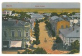 2562 - GIURGIU, Panorama, Romania - old postcard, CENSOR - used - 1918, Circulata, Printata