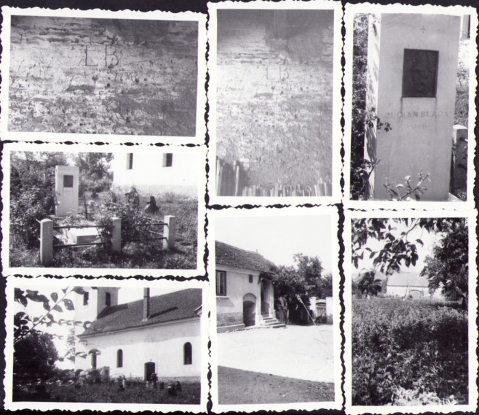 HST M305 Lot 7 poze casa și morm&acirc;ntul lui Lucian Blaga Lancrăm 1965
