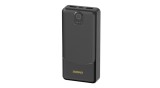 Baterie externă Dudao K10Pro 2.4A 20000mAh 2 x USB-A - negru