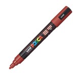 Marker UNI PC-5M Posca, 1.8-2.5 mm,varf mediu,rosu rubin