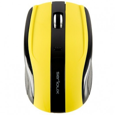 Mouse Rainbow 400, fara fir, USB, galben foto