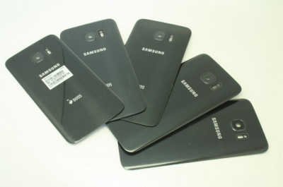 Capac baterie Samsung Galaxy S7 Edge G935 Negru original swap foto