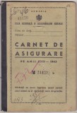 Bnk md Romania - Carnet de asigurare 1940-1943 - Ploiesti, Romania 1900 - 1950