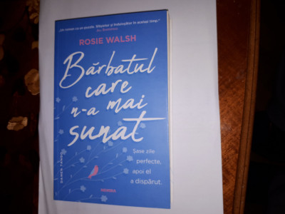 CY - Rosie WALSH &amp;quot;Barbatul care n-a mai Sunat&amp;quot; foto