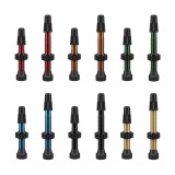 Cumpara ieftin Set 2 valve tubeless WTB TCS Presta FV 34 mm din aluminiu, rosu
