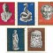 Lot de 8 marci romanesti diverse, obliterate, din anii &#039;70