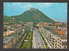 CPIB 24465 CARTE POSTALA - DEVA. VEDERE DIN CENTRU, NECIRCULATA, 1974