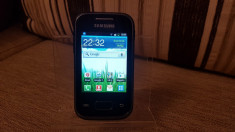 Smartphone Samsung Galaxy Pocket S5300 Black Liber retea Livrare gratuita! foto