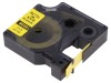 Marcaj termocontractabil galben 1,5m &Oslash;2,97-5,13mm