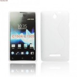 Husa silicon S-line Sony Xperia E C1504 Alba