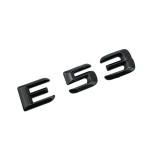 Emblema E 53 Negru, pentru spate portbagaj Mercedes, Mercedes-benz
