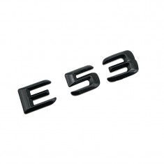 Emblema E 53 Negru, pentru spate portbagaj Mercedes