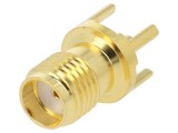 Soclu SMA Mamă Drept 50&Omega; THT PCB Aurit