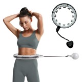 Cerc fitness cu greutate inSPORTline Feel, reglabil, cu masaj si LCD